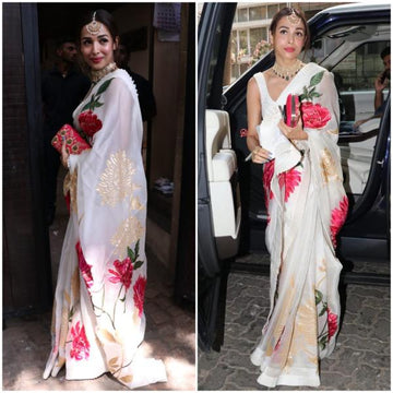 Timeless Partywear: Latest Simple Party Wear Sarees with Blouse