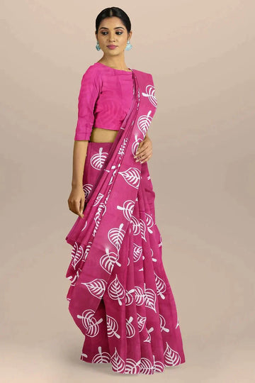 Stylish and Vibrant: New Classe Printed Sarees with Blouse