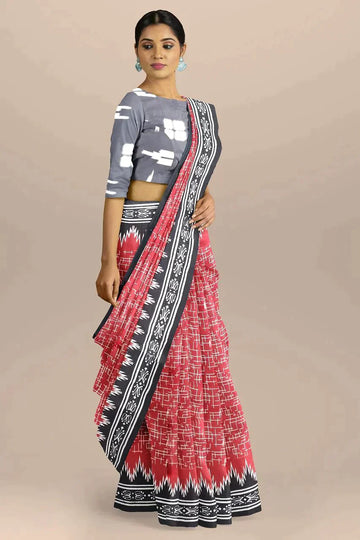 Chic and Graceful: New Classe Printed Sarees with Blouse