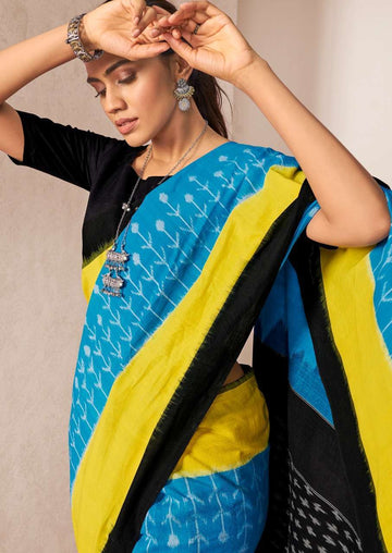 Discover Stylish Prints: Unique Sarees With Blouse Combinations