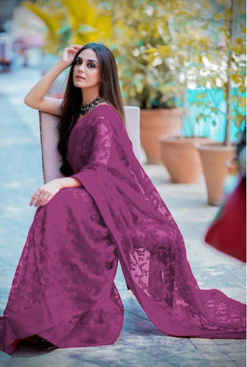 Unconventional Chic: New Unique Sarees With Blouse