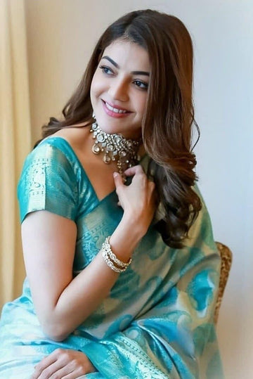 Soothing South Banarasi: Indian South Banarasi Sarees With Blouse