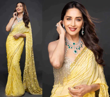 Luxurious Silks: Designer Sarees With Blouse for Elegant Affairs