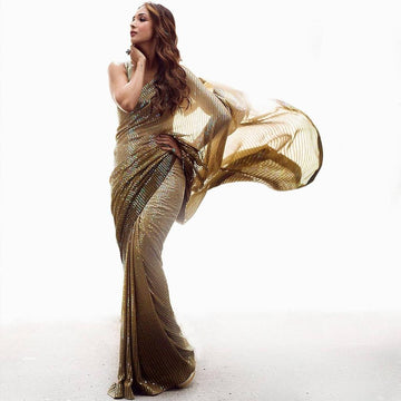 Graceful and Glamorous: Designer Sarees With Blouse for Parties