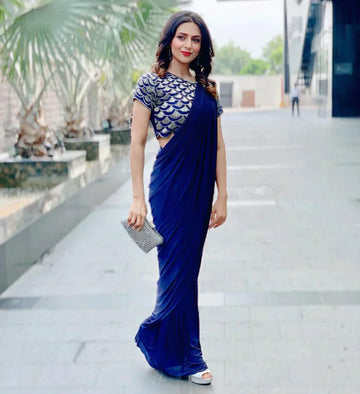 Timeless Elegance: Designer Wedding and Partywear Sarees With Blouse