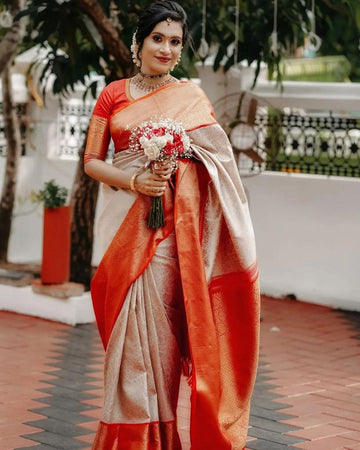 Elegant Purple Soft Silk Saree With Refreshing Blouse Piece