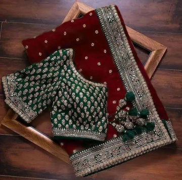 Gorgeous Silk Drapes: New Designer Sarees With Blouse